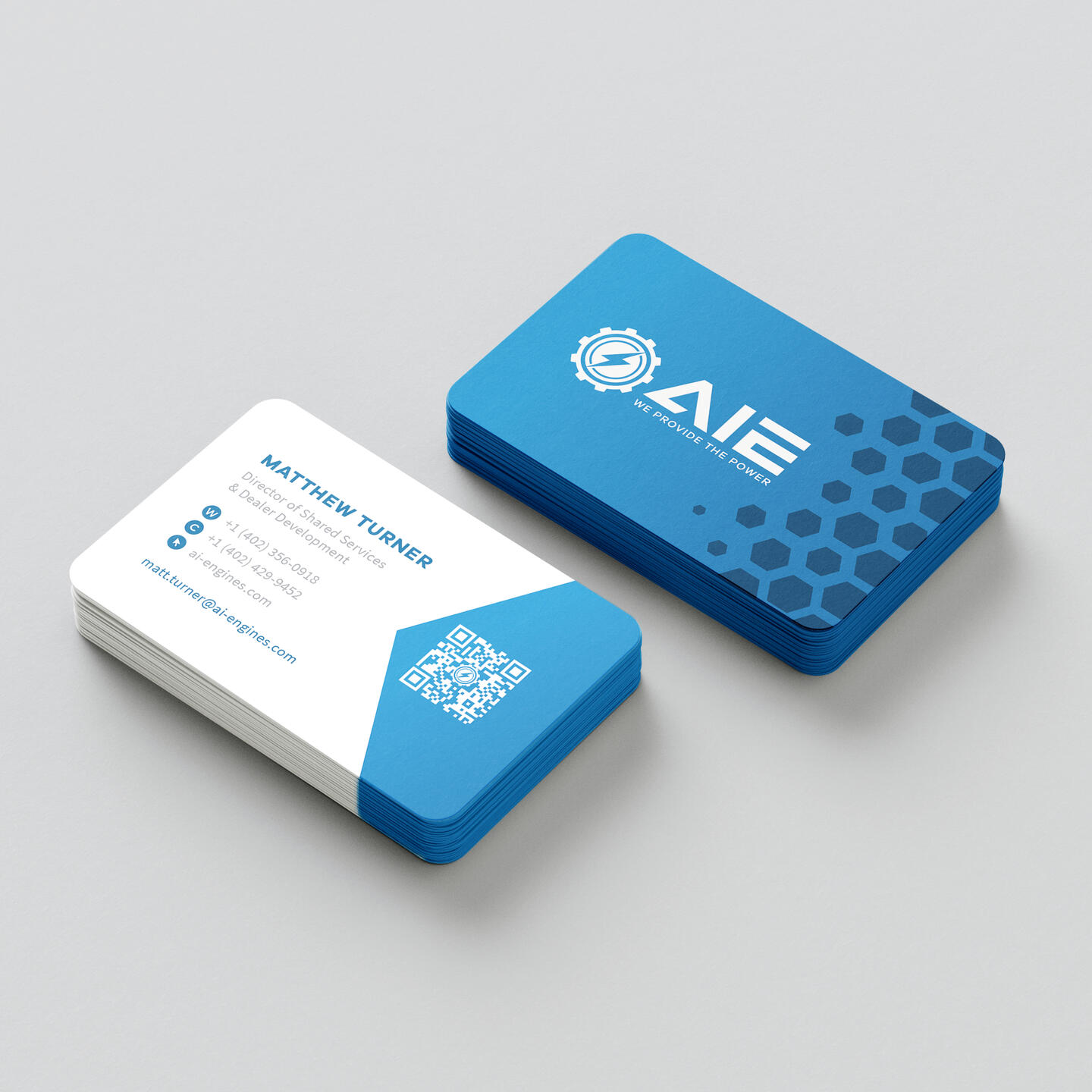 AIE business card